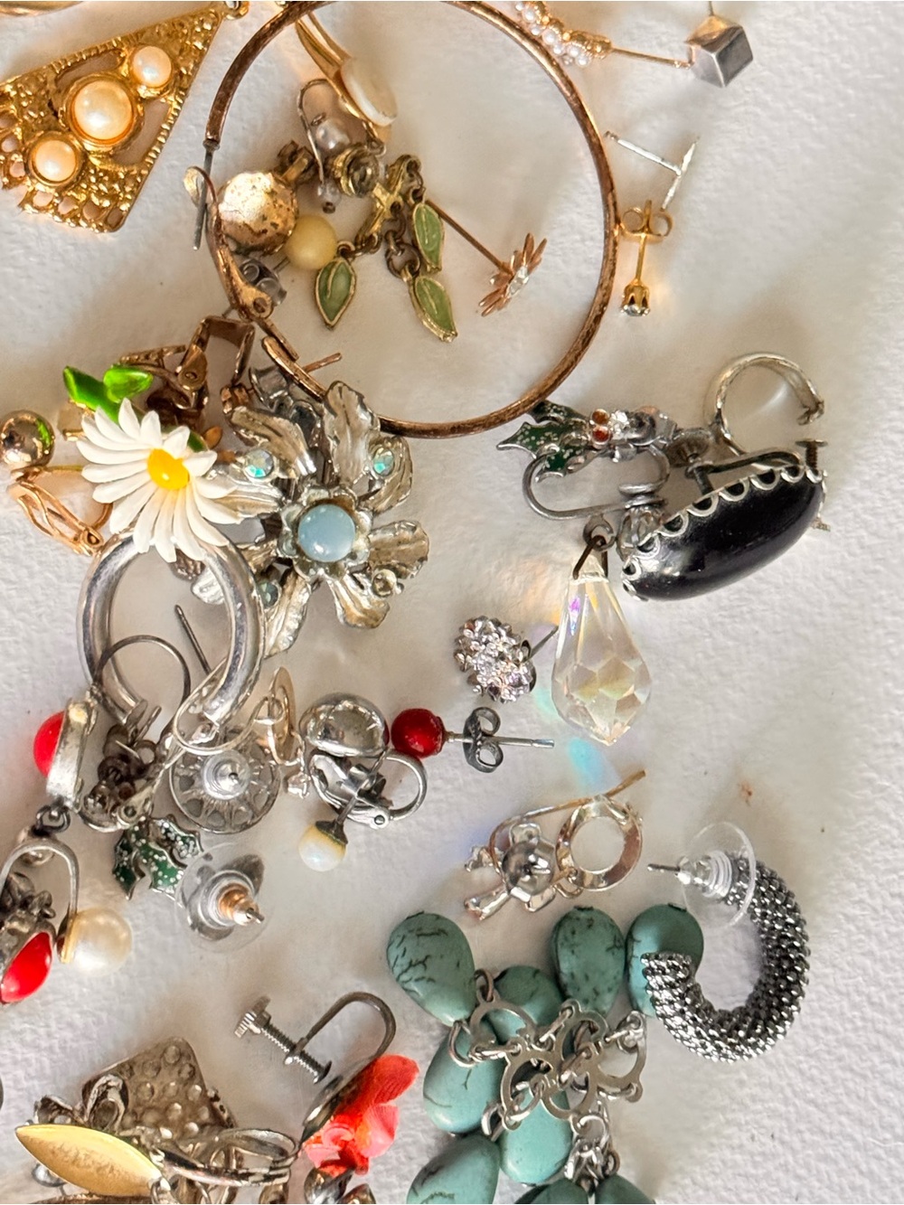 ✨ Vintage to Modern SINGLE Earrings Jewelry Lot